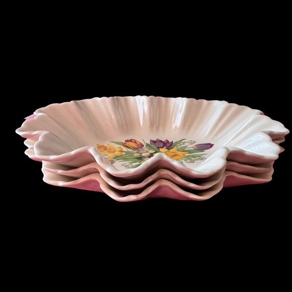 Vintage Fondeville Ambassador Ware Dessert Bowl, Candy/Trinket Dish, Set of 3. - Picture 8 of 15